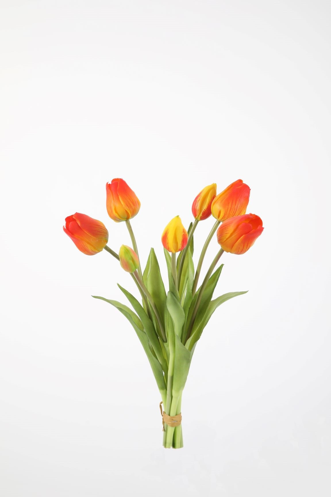 Pre-order real touch tulpen oranje